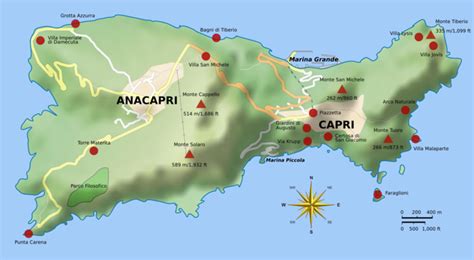 capri wikipedia|map of the island capri.